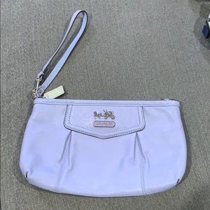 NEW Coach leather wristlet